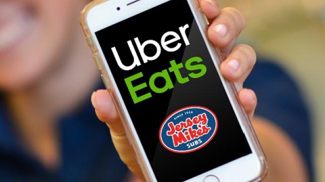 Jersey mike's hot sale ubereats